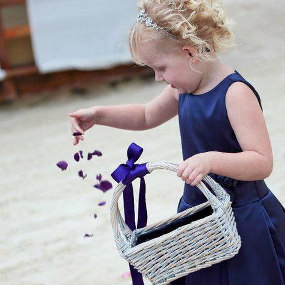 wedding baskets for flower petals